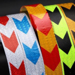 자동차 야간 빛 반사 테이프 스티커 3m