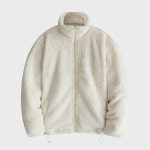 화이트빌딩 남자 보아털 후리스 풀 집업 자켓