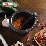 무쇠 절구 주철 주물 세트 분쇄 깨절구 쇠절구 방 마늘 구식 A 주철 마늘 모르타르표준