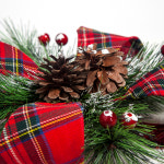 TREE 눈쌓인 빨간 리본 선물상자 3종세트 크리스마스트리