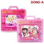 동아 크레파스 55 5 60색 여아캐릭터랜덤