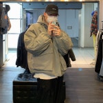 후드 숏패딩