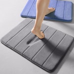 푹신한 발매트 욕실 매트 용 산호 양털 바닥 흡수성 미끄럼 방지 메모리 폼 빨 카펫 바닥 현관 주방