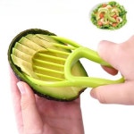 1PC 3 in 1 아보 슬라이서 시어 코어 버터 필러 커터 펄프 분리기 플라스틱 칼 주방 야채 도구 gr gr n