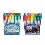 동아 향기싸인펜 24색 남아용 캐릭터랜덤