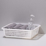 ab 3478 코스마사각소쿠리3호 수납소품 다용도함 수납함 정리함 수납바구니 프로 상품선택 1개