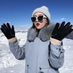 키밍 겨울 커플 오토바이 장갑 방한용 보온 아웃도어