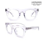 라디오아이즈 라디오아이즈x로스트가든 남녀공용 뿔테 안경 Loi