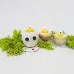 부활절 달걀 양초 만들기 4인세트