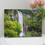 꾸밈 ir556-캔버스액자33 4x24 2 엉또폭포풍경