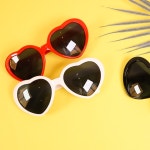 하트불빛 하트 선글라스 안경 특이한 하트로보이는 인싸 파티 틱톡 재밌는 신기한 독특한안경