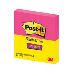 포스트-잇 강한점착용 노트 613 그리움노랑 핫핑크 새싹그린 3M