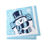 크리스마스냅킨 눈사람 테이블 장식소품 데코 성탄절