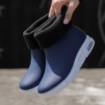 방한부츠 발편한 겨울 방한 부츠 남자 털 레인 장화 식당 횟집