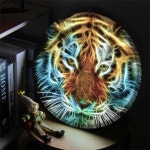 교보문고 꾸밈 nr 액자35R 풍수빛나는호랑이 395-LED