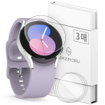 신지모루 신지모루 갤럭시워치 7 / FE 6 5 4 6클래식용 풀커버 전면 강화유리 액정보호필름 3매