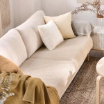 벨라이프 포근한양털 소파패드 3인 2color