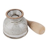 도자기 절구-중 윗지름 약15 높이12cm