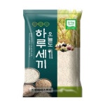 하루세끼쌀 유기농 찹쌀 4kg