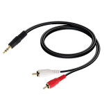 리버네트워크 넥시 3.5mm 스테레오 to 2RCA 케이블