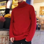 파파브로 터틀넥 니트 티셔츠 ONKNQW838ACD