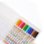 모나미 수성 사인펜 12색 학생 사인펜세트