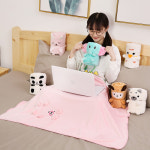 캐릭터 극세사 무릎담요 사무실 차량용 캠핑 담요 8종