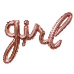 걸 호일풍선 흘림체