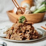 제주 제철진미 흑돼지 주물럭 매운맛 500g