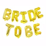 BRIDE TO BE 브라이드투비 은박 풍선 세트 파티