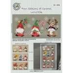 A01c 소 포시즌오브노움윈터-Four Seasons of Gnome Winter 십자수 도안