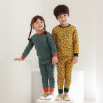 미미캣 실내복세트 머스타드