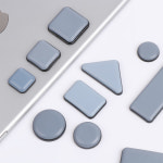 마모 방지 가구 다리 슬라이더 패드 자체 접착 바닥 보호대 이동 무거운 테이블 소파 매트 의자 피팅 4 개