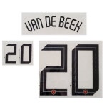 Netherlands Home NNs VAN DE BEEK 20 반더비크 네덜란드