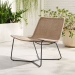 웨스트엘름 west elm 우븐 슬로프 라운지 체어 내츄럴