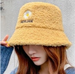 소프트 뽀글이모자 2종 가을 겨울 캐주얼 양모 양털 벙거지 버킷햇