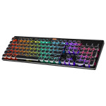 앱코 앱코 K840 스퀘어 레트로 축교환 기계식 키보드 블랙