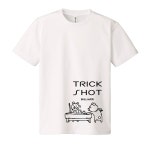 당구 티셔츠 귀여운 Trick Shot 스트릿 메쉬 드라이 반팔 드라이 메쉬 105