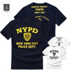 더네임스튜디오 더네임스튜디오 유니크한 반팔티 NYPD M 티셔츠