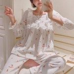 미즈큐즈 갬성모드 블랑블랑 피치 레몬 프릴 레이스 극세사
