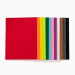 12색상 접착식 펠트지 디자인랜덤 1개