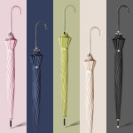 제이킨 파스텔 튼튼한 자동 장우산