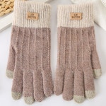 스마트폰 터치 캐시미어 니트 겨울 남자 여자 장갑