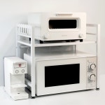 클로이홈데코 전자레인지선반 수납장 밥솥 렌지대 진열장 오븐렉