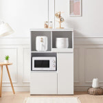 일송가구 클레흐 800 주방수납장 렌지장 밥솥 선반 수납장 클레흐 수납장 도어형