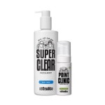 브로앤팁스 포인트 클리닉 남성청결제 50ml + 수퍼 클리어 바디워시 480ml