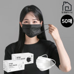 마스크팩토리 집생활연구소 덴탈형 KF94 마스크 FREE(One size)