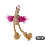 크레이지버드 색상랜덤 애견장난감 터그놀이 천장난감