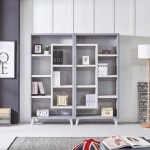 가구산책 좌측형 책장 840 H6459