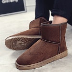 남성 겨울 털 방안 슈즈 보온성 스웨이드 부츠 털샌들 털슬리퍼 거실화 신발 방한화